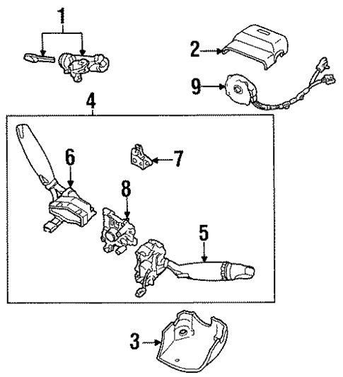 Switches for 1997 Mercury Tracer #0