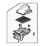 28110L5110 - : Air Cleaner Assembly for Hyundai Image