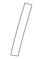 6515A325 - : Spoiler Assembly Gasket for Mitsubishi: Outlander Sport Image