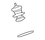 12586468 - Cooling System: Thermostat for Cadillac: CTS, SRX, STS Image