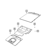 6506739AA - Interior Trim: Rivet Nut for Chrysler: Aspen, Pacifica, Sebring | Dodge: Durango | Jeep: Compass, Grand Cherokee, Patriot, Wrangler, Wrangler JK Image
