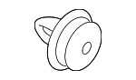 91561SJD003 - Body: Quarter Panel Trim Panel Clip for Honda Image