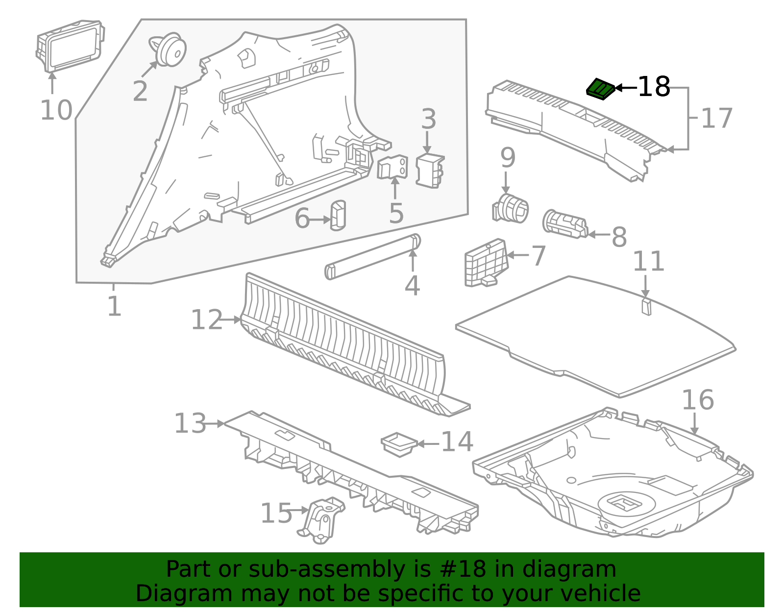 2023-2026 Honda CR-V Striker Cover 84642-3A0-A21ZA | OEM Parts Online