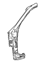 611130C010 - Body: Hinge Pillar for Toyota: Tundra Image