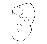 538210R010 - Body: Fender Mtg Bkt for Scion: tC, xB | Toyota: 4Runner, Camry, Land Cruiser, MR2 Spyder, Paseo, RAV4, Sequoia, Solara, Tundra Image