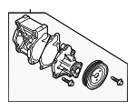 2510025002 - Cooling System: Water Pump for Kia Image