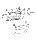 68446808AA - : Door Bumper for Mopar Image