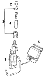 F6DZ18850AB - Electrical: Power Antenna for FORD Image