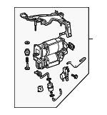 2113201204 - Suspension: Compressor Assembly for Mercedes-Benz Image