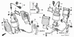 36538RDMA01 - Engine: CLIP, WIRE HARNESS for Honda Image