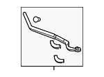 76610SJAA01 - Body: Wiper Arm for Acura: RL Image