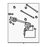 76530SJAA01 - Body: Linkage Assembly for Acura: RL Image