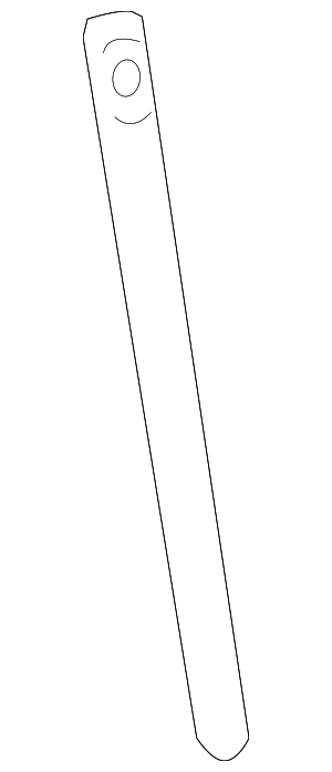 5K7806493B - Body: 2007-2019 Volkswagen - Radius Rod for Volkswagen: Beetle, Eos Image