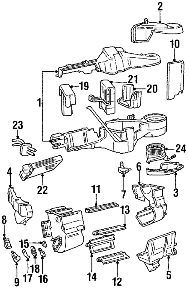 4734039 - HVAC: HVAC Blend Door for Mopar Image