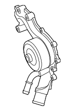 68158680AA - Cooling System: Water Pump for Chrysler: 200 Image