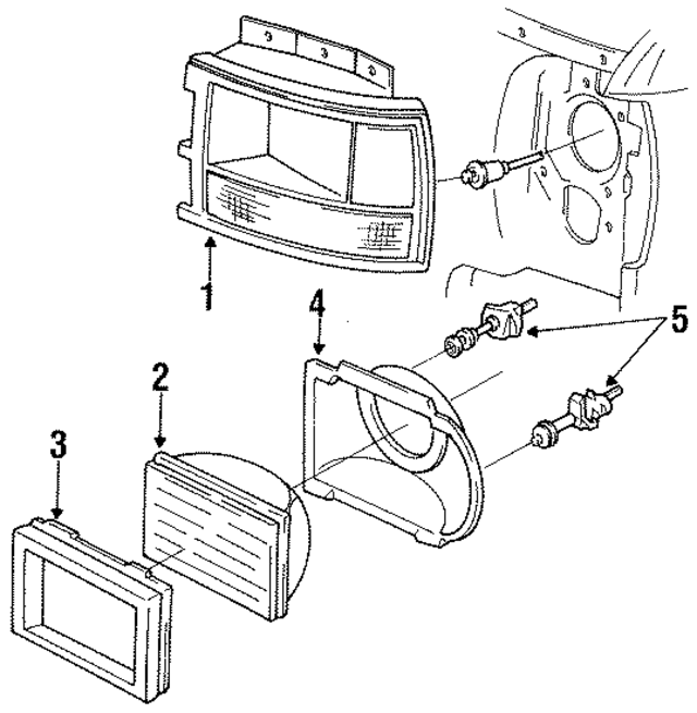 55054710 - Electrical: Door for Mopar Image