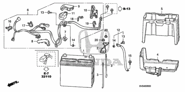 Battery for 2011 Honda Civic #0