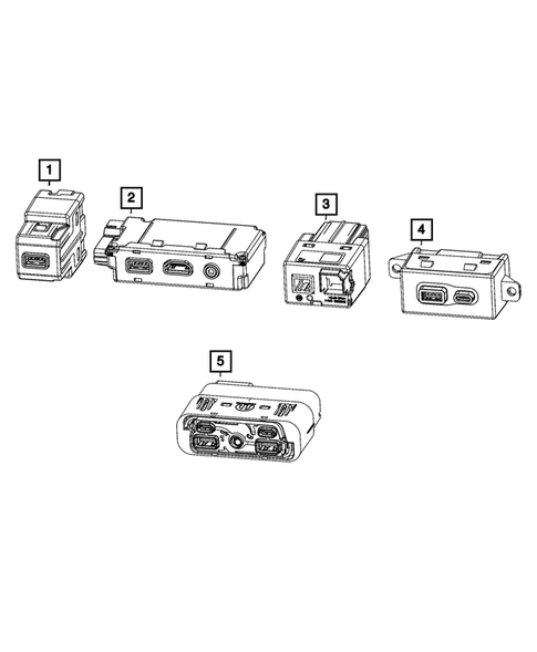 Radio, Antenna, Speakers, DVD, and Video systems for 2022 Chrysler Pacifica #7