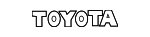 7544160320 - : Nameplate for Toyota Image