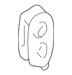 91177001 - HVAC: Heater Core Bracket for GM Image