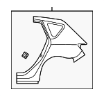 BAY670410 - Body: Quarter Panel for Mazda: 3 Image
