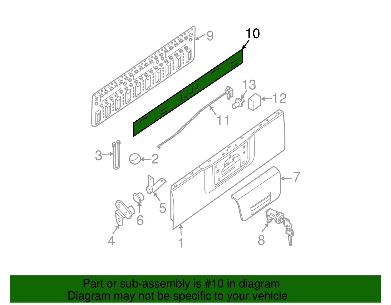 Inner Panel - Nissan (K0520-ZP5MA)