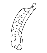 64320S6M300ZZ - Body: Extension for Acura: RSX Image