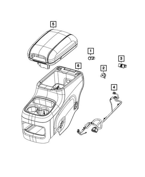 Wiring-Instrument Panel for 2019 Dodge Durango #2