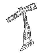 71401A7200 - Body: Pillar Reinforced for Kia: Forte Koup Image