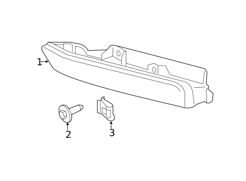 Daytime Running Lamp Components for 2016 Mercedes-Benz E63 AMG S #0