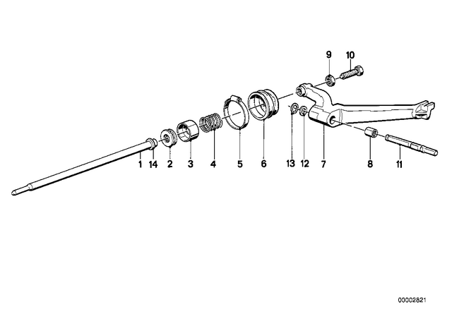 23131451147 - : Needle Sleeve - 12X8X10 for BMW-Motorrad Image