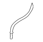 11437533980 - : Guide Tube for BMW: 545i, 645Ci, 745i, 745Li, Alpina B7 Image