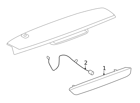 High Mount Lamps for 2007 Chevrolet Avalanche #0