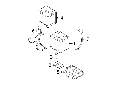 Battery for 2011 Hyundai Accent #0