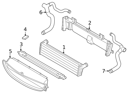 Radiator & Components for 2013 Porsche 911 #2
