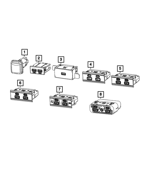 Power Distribution, Fuse Block, Junction Block, Relays and Fuses for 2022 Ram 3500 #3