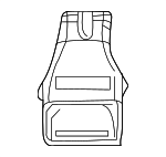 4885221AB - : Duct for Chrysler: Sebring | Dodge: Stratus Image