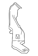 872130E080 - Body: Rear Duct for Lexus: RX350, RX450h Image