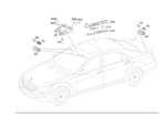 2218705293 - Electrical System: Interior Lamp for Mercedes-Benz Image