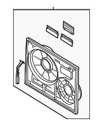 7L0121207E - : Fan Shroud for Volkswagen: Touareg Image