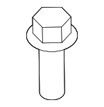 7147129160 - Body: Bumper Cover Screw for BMW Image