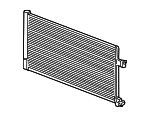 T2H37897 - HVAC: Condenser for Jaguar Image