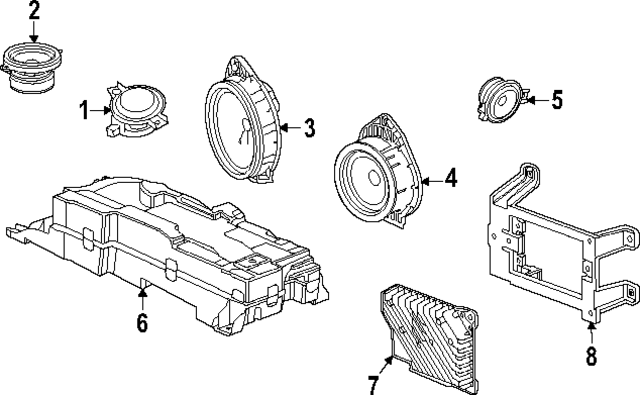 85055046 - Body: Amplifier for GM Image