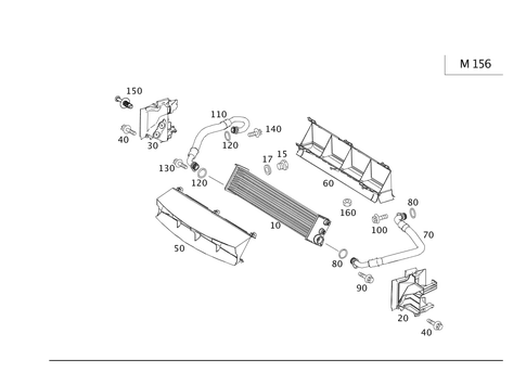 Oil Cooler for 2008 Mercedes-Benz CLK63 AMG #0