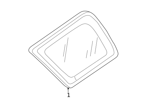 Glass & Hardware for 2007 Ford Escape #0