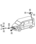 5103762AA - Instrument Panel and Radios and Consoles: Front Speaker for Mopar Image