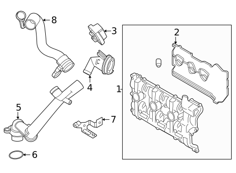 Valve & Timing Covers for 2020 Porsche 911 #0