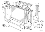 17111723467 - Radiator: Radiator with Transmission Oil Cooler for BMW Image