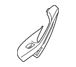 3C1867180B23T - Body: Pull Handle for Volkswagen: Passat Image