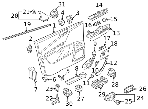 Bulbs - Chassis for 2009 Volkswagen Passat #5